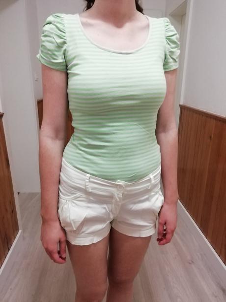 Dámske tričko, fishbone,s