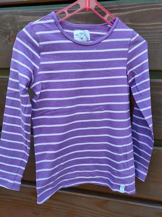Fialové tričko, h&m,122