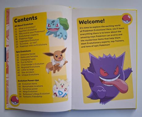 Pokémon príručka "book of evolutions",