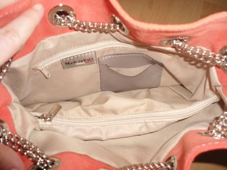 Mensia damska/dievcenska oranzova kabelka, 