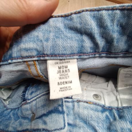 Mom fit rifle, denim,36