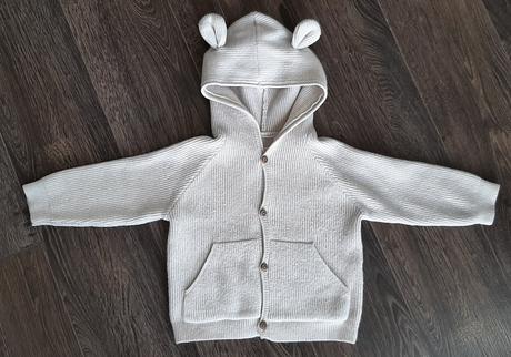 Zara upletovy svetrik medved, velk.86, zara,86