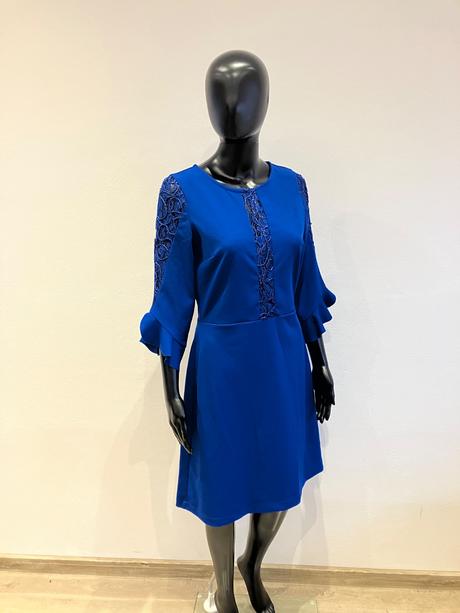 Dámske áčkové šaty elegantné rouge avenue (l), l