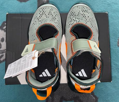 Sandále adidas zelené v.34 s visačkou, adidas,34