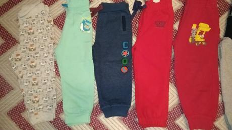 Tepláky 7 ks 92-98, 86–98