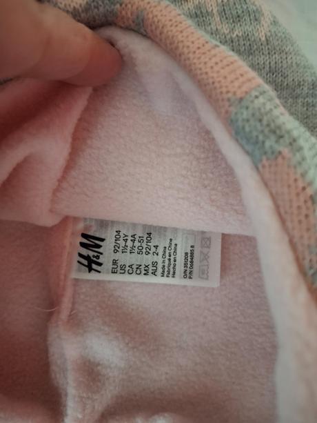 Dievčenská čiapka, h&m,92 / 98 / 104