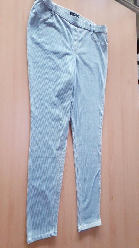 Prúžkované nohavice 44, f&f,44
