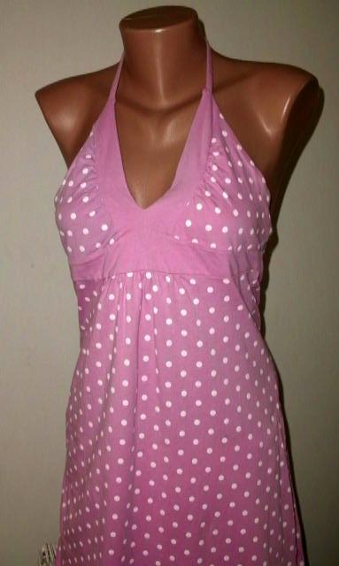 Trendy bodkované šatičky - veľ. s-m, terranova,s