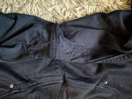 Mäkkučké tehotenské rifle h&m, h&m,38