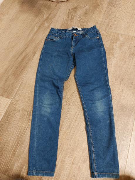 Skinny džínsy, denim,140