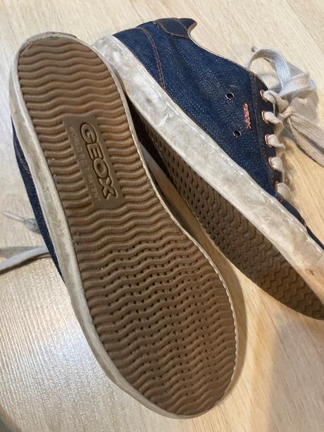 Tenisky jeansove, geox,34