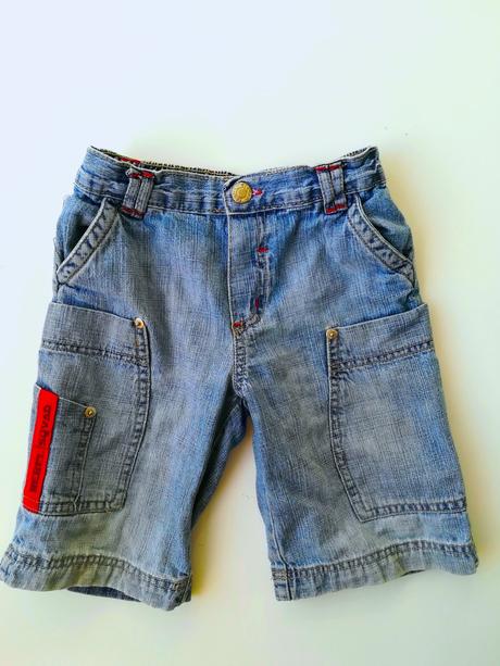 Krátke nohavice, denim,104