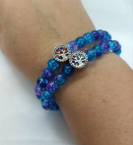 Náramok + anjelik na kľúčenku alebo symple náramok,