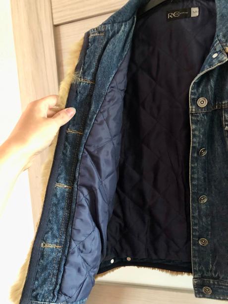 Krátka riflová bunda, m