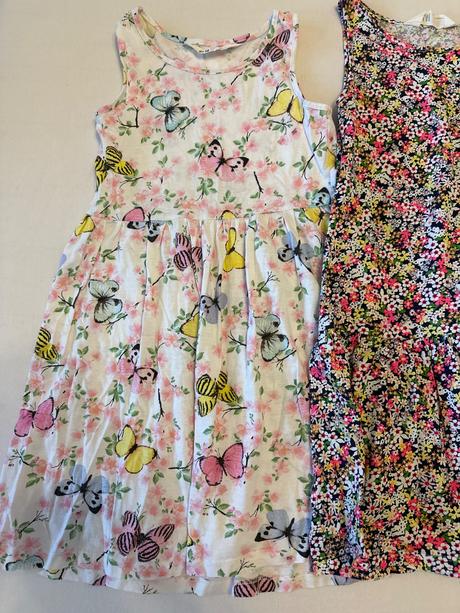 6x šaty, h&m,122