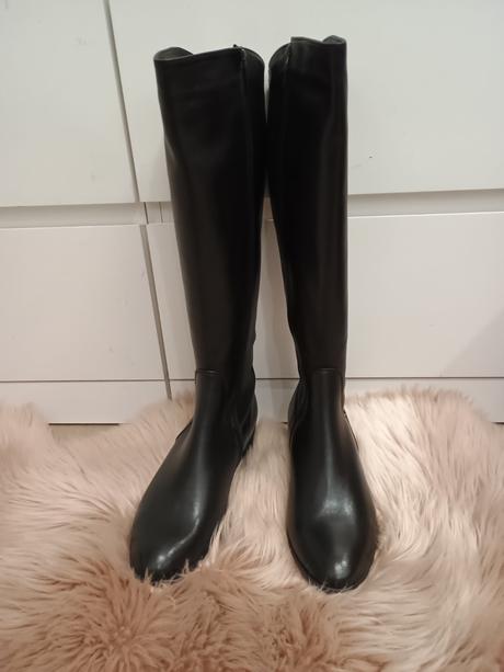 Dámske kožené čižmy 19070523 b, 37