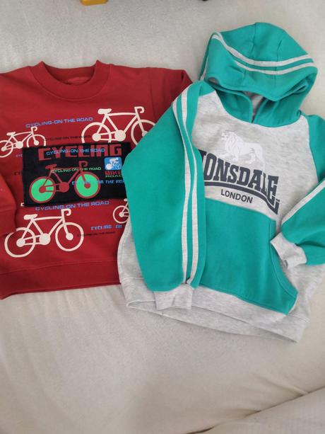 Detské mikiny, lonsdale,104