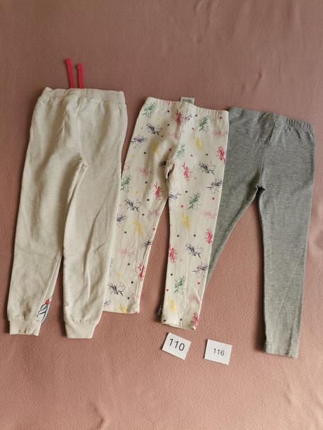Zateplene leginy + teplaky 110/116, 110