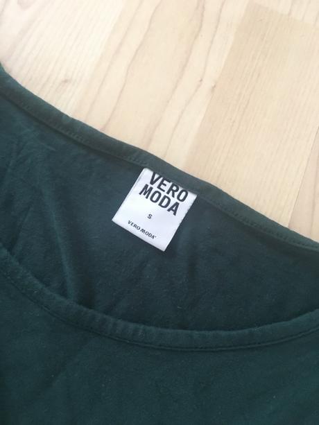 Vero moda zelene tricko, vero moda,s