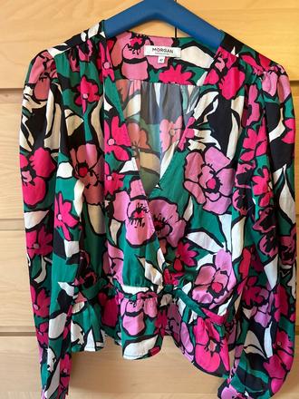 Saténová blúzka morgan, morgan,40