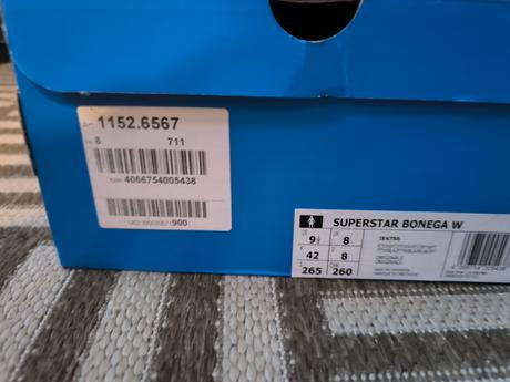 Nové tenisky superstar, adidas,42