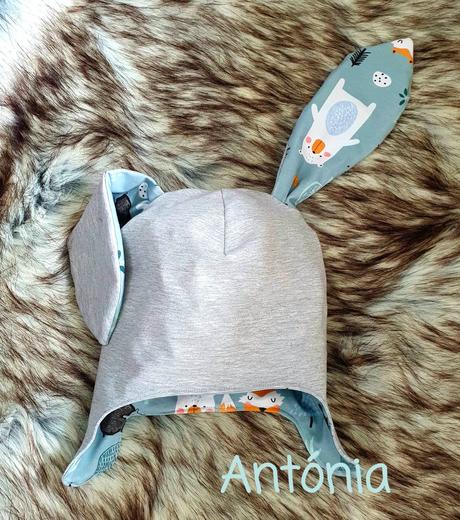 Čiapka veselý zajko, 50 - 140