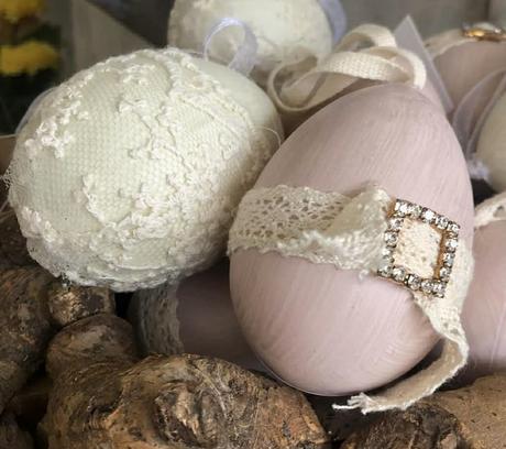 Vintage vajíčka - sada 3 ks, 