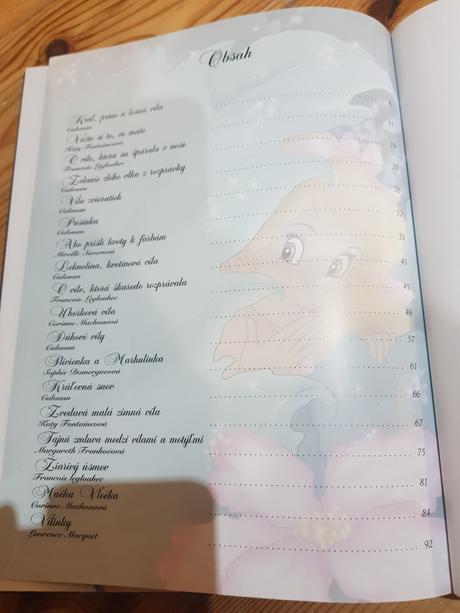 Kniha rozprávky  o vílach top nový stav 95 strán, 