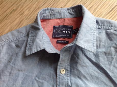 Nenosená košela topman 1a, s