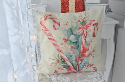 Vianočná obliečka-45x45cm,