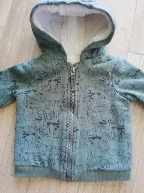 Zateplená mikina, f&f,74