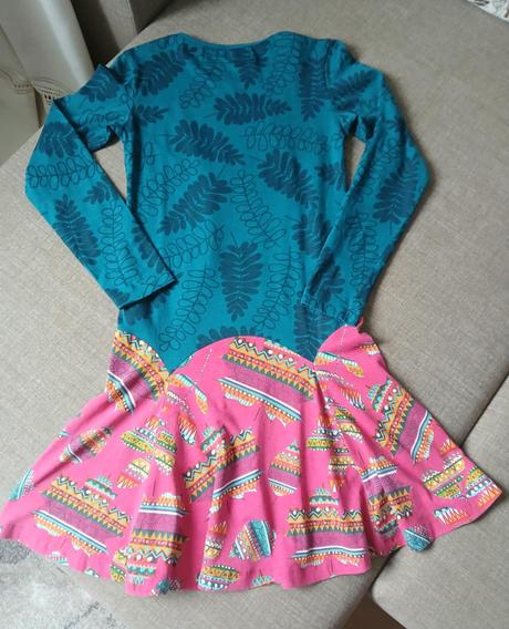 Krásne farebné šaty zn. desigual, desigual,146