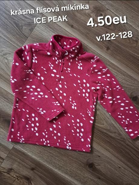 Flísová mikina ice peak, 122