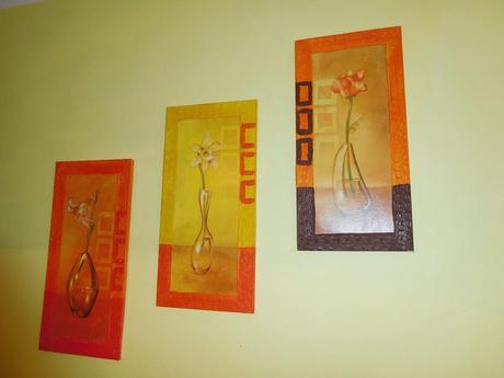 Obrazy do oranžova,, 