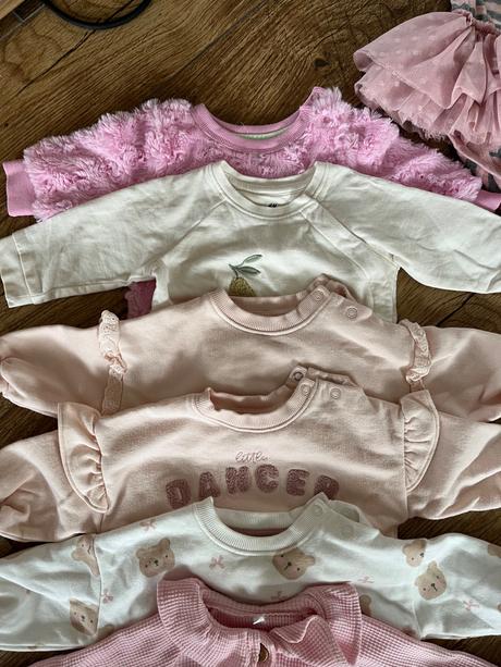 Balík oblečenia pre dievcatko 62-68, 50–62