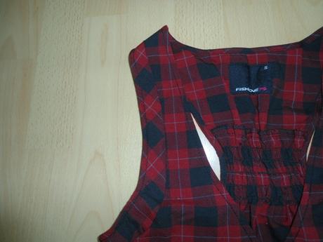 Cierno/cervena vesta, fishbone,s