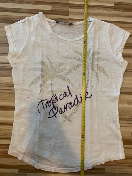 Dievčenské triko s krátkym rukávom 134, lindex,134