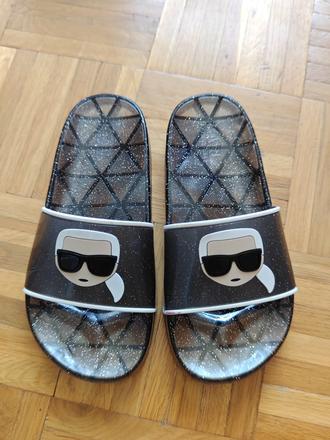 Karl lagerfeld originál moderné štýlové slapky, karl lagerfeld,38