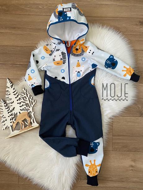 Softshellovy overal kombineza, 74 - 104