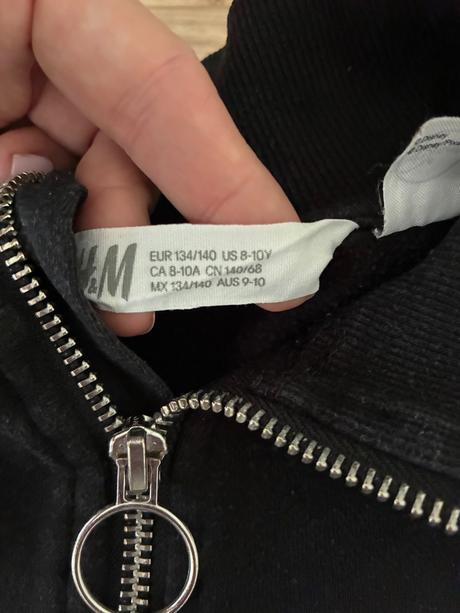 Mikina mickey, h&m,134