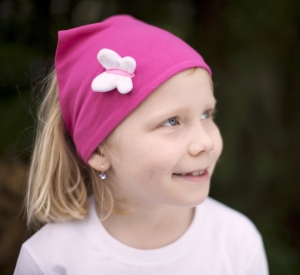 Pinkie šatka na hlavu  butterfly, pinkie
