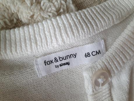 Biely sveter 68, sinsay,68