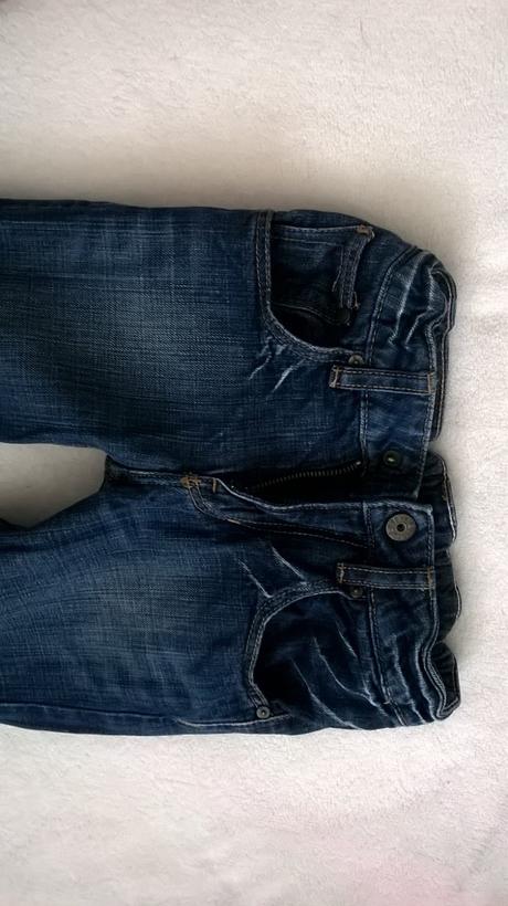 Podšité dievčenské rifle, h&m,122