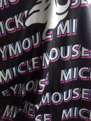 Saty mickey oversize,