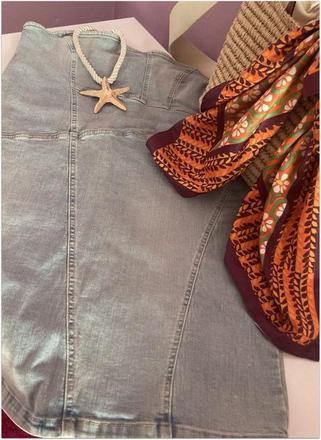 Riflové mini šaty zn.zara - veľkosť l, zara,l