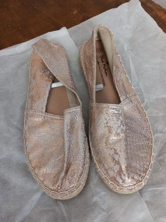 Damske espadril na platforme, 38