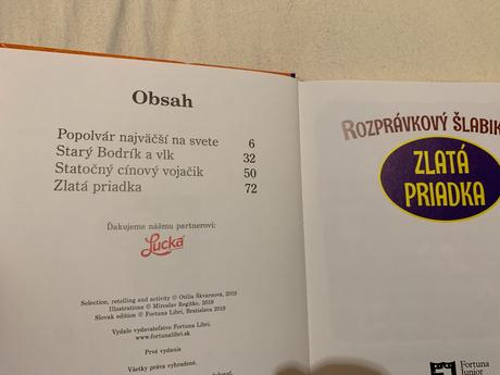 Rozprávkový šlabikár zlatá priadka, 