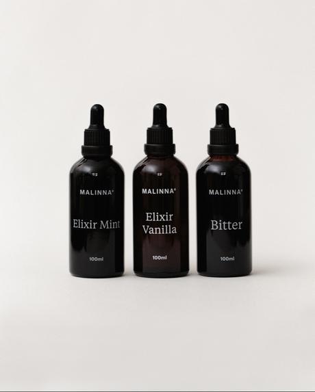 Zľava elixír mint, vanilla, bitter, rosemary,