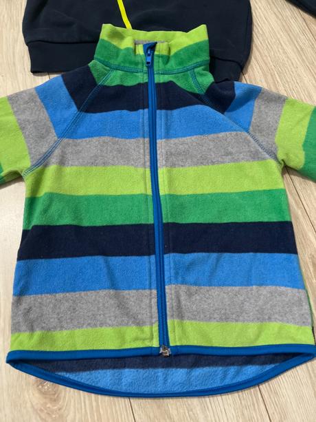 2 zateplene mikiny+1, h&m,110