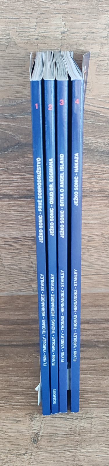 Sonic komix 1,2,3,4, 